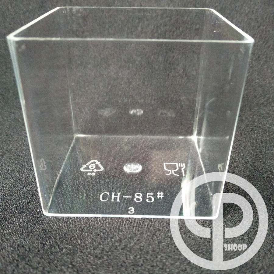 gelas puding / jelly cup dessert murah unik CH 85 isi 50 pcs