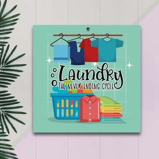 walldecor hiasan  dinding  dan kamar  laundry gantung 