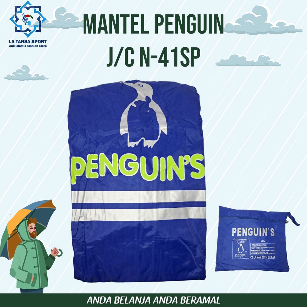 MANTEL/JAS HUJAN PENGUIN'S J/CN-41SP