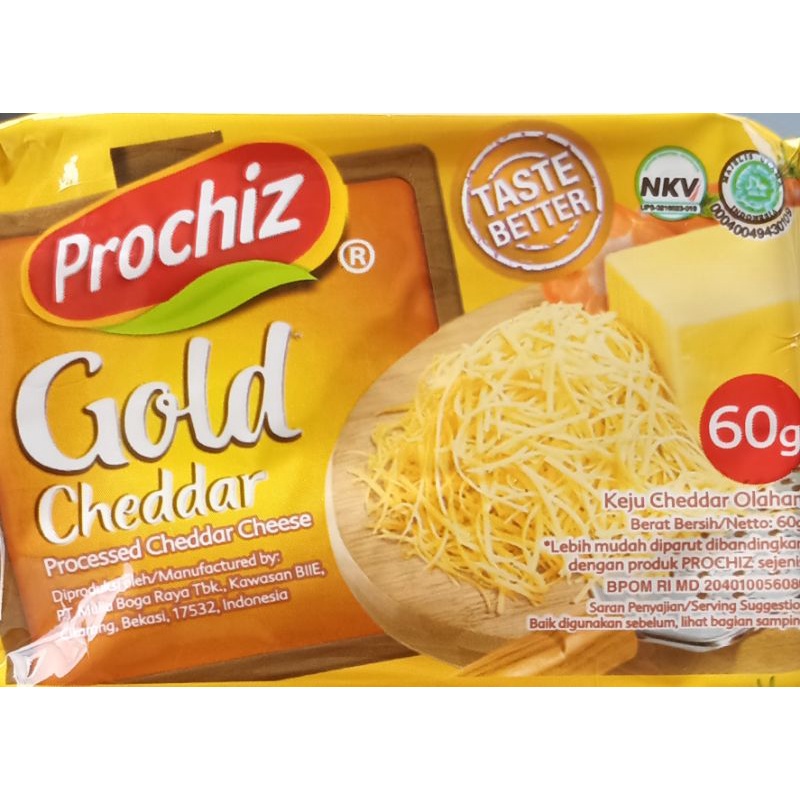 

Prochiz Gold Cheddar 60gr