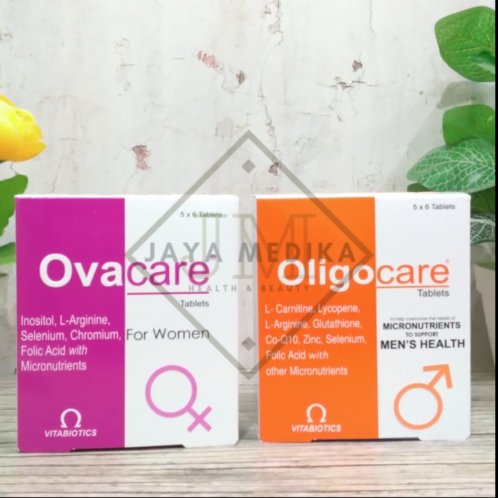 MURAH Paket Oligocare+Ovacare masing-masing 1 Box (Program punya Keturunan)