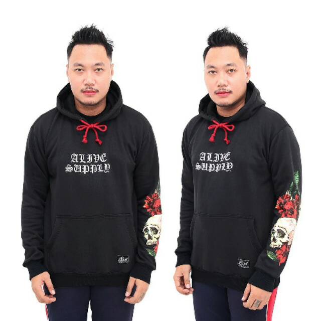 HOODIE ORIGINAL 'ALIVE & SUPPLY'