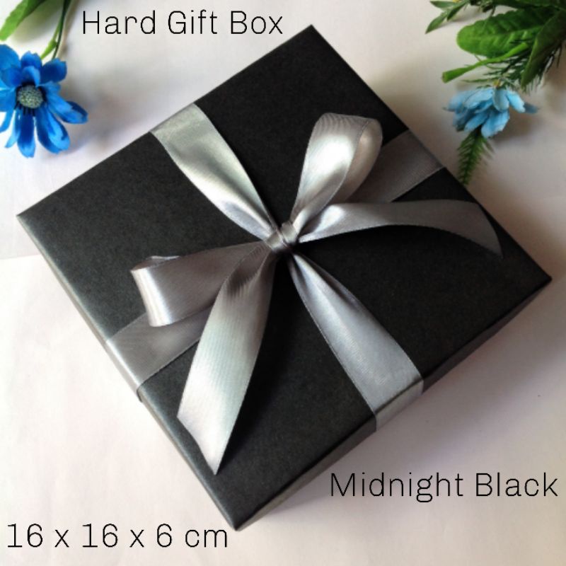 

Kotak Kado / Hampers / Hard Gift Box Polos Black