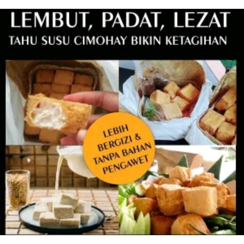 

tahu susu enak pake banget cimohay