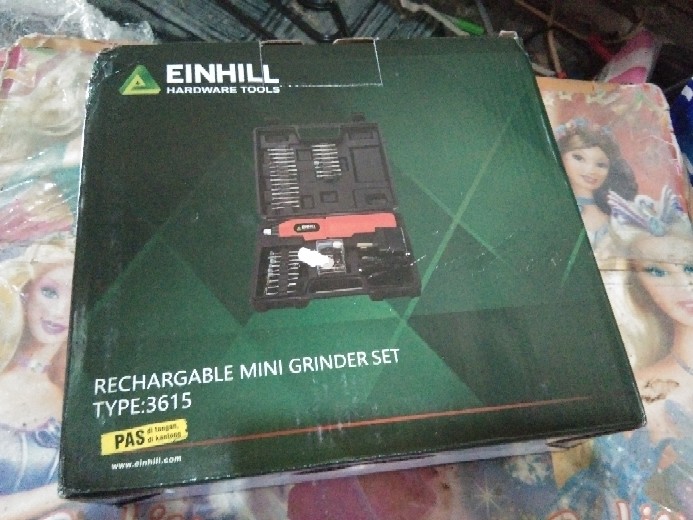 Mesin Mini Die Grinder Drill Set Bor Einhill 3615 Dc Portable Alat Gerinda Ukir Poles Amplas Sellery
