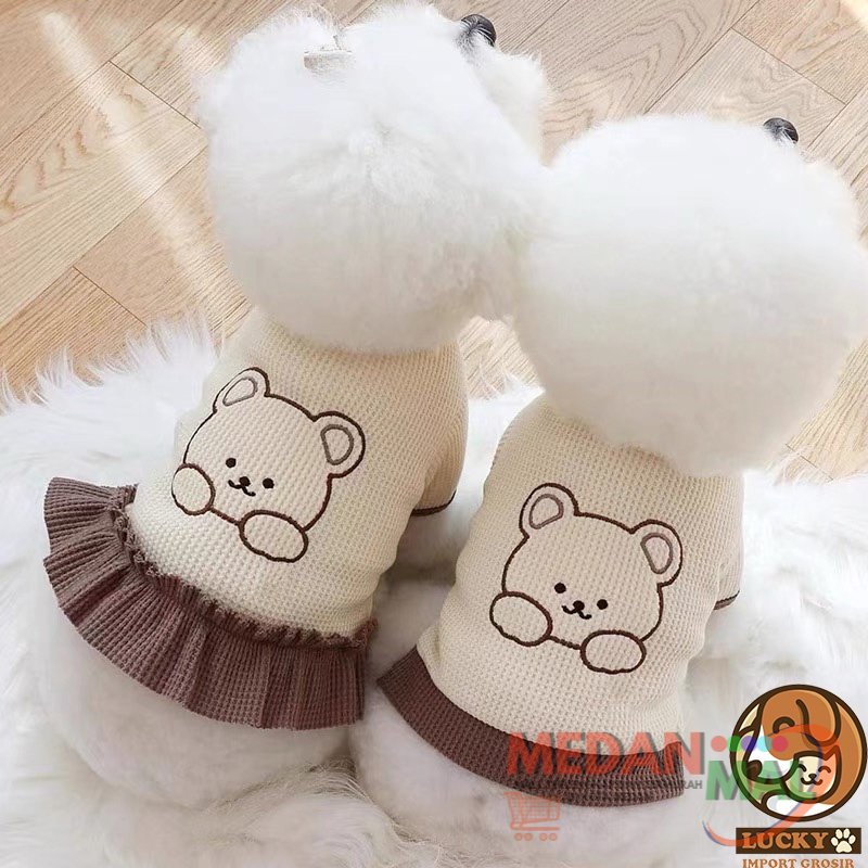 Baju Anjing Kucing Couple Teddy Duo