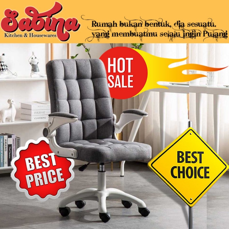 Kursi Online Kantor Direktur 5 Roda Office Chair Adjustable Height