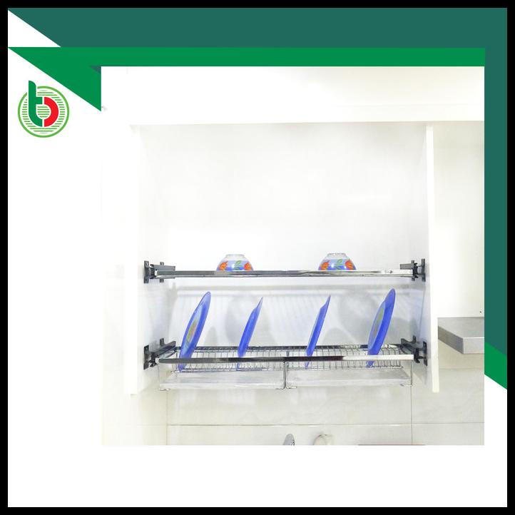Rak Dapur - Rak Piring Tarik Gantung Vitco Xc 26090