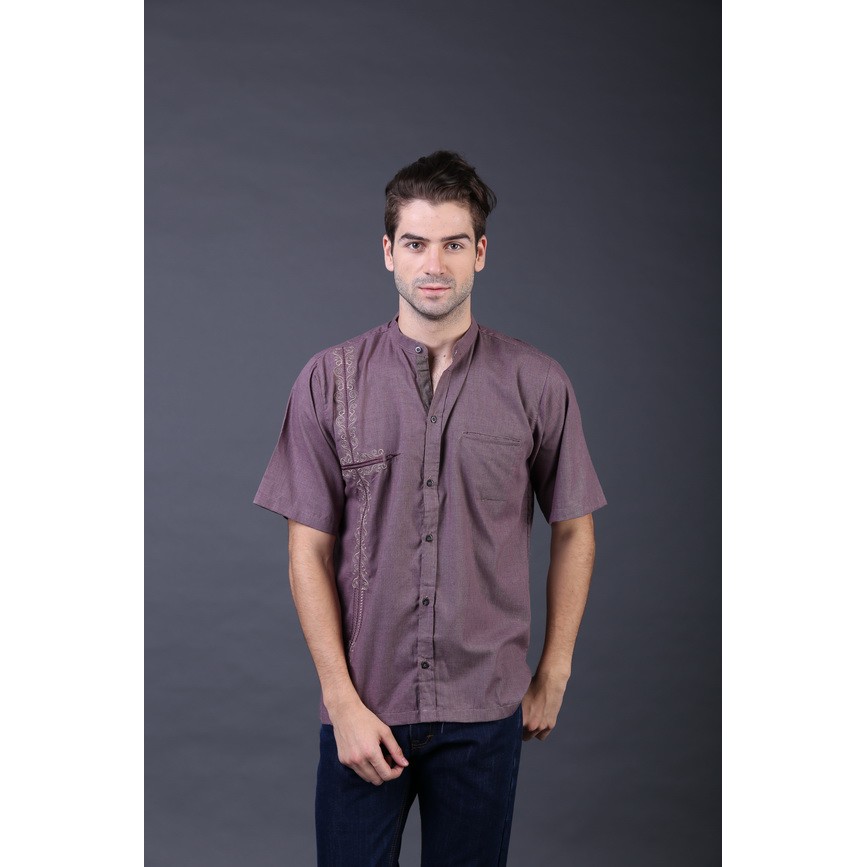 Baju Koko Lengan Pendek /busana Muslim Berkualitas Gf Baju Pria Musl