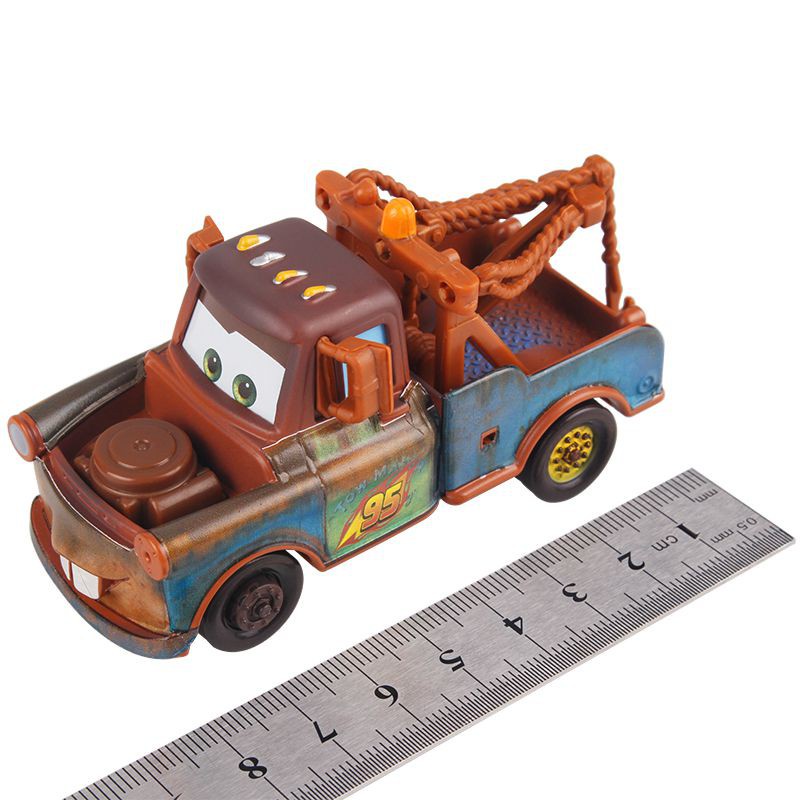 【New！！！】Mainan Mobil Diecast Disney Pixar Cars McQueen Storm ramirez Skala 1: 43 Bahan Alloy Metal untuk Anak