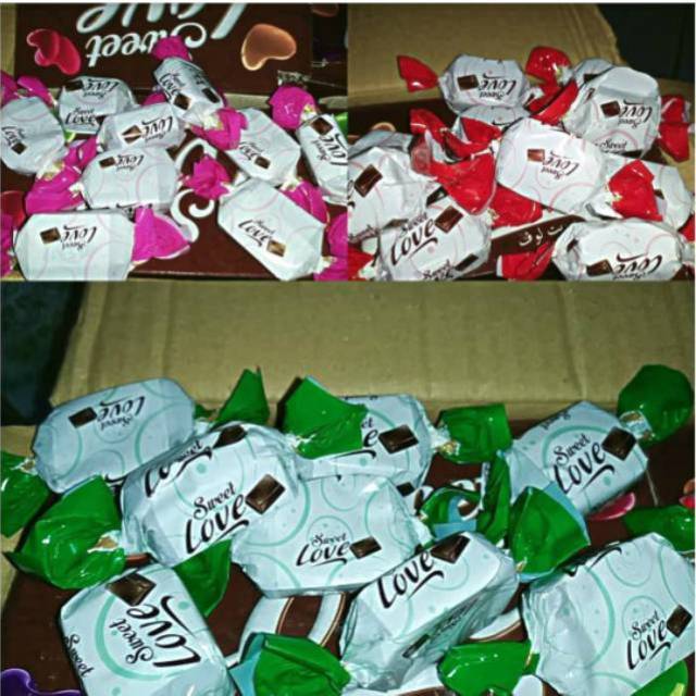

Coklat arab sweet love 1 pak 2kg