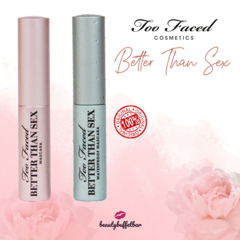 Jual Too Faced Better Than Sex Mascara Full Size Indonesia