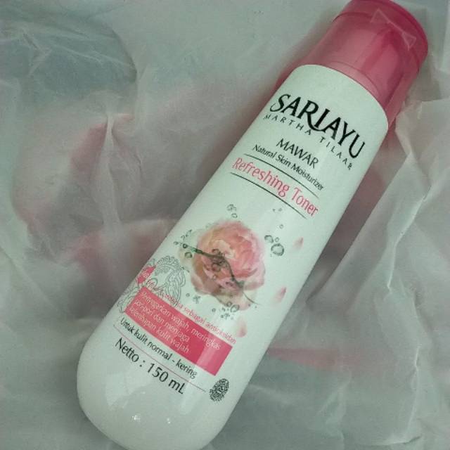 SARIAYU REFRESHING TONER/SARIAYU AIR MAWAR 150ml (BEKASI)