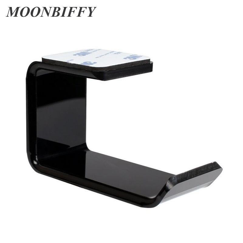 MOONBIFFY Hanger Bracket Gantungan Headphone Earphone - C097 - Black