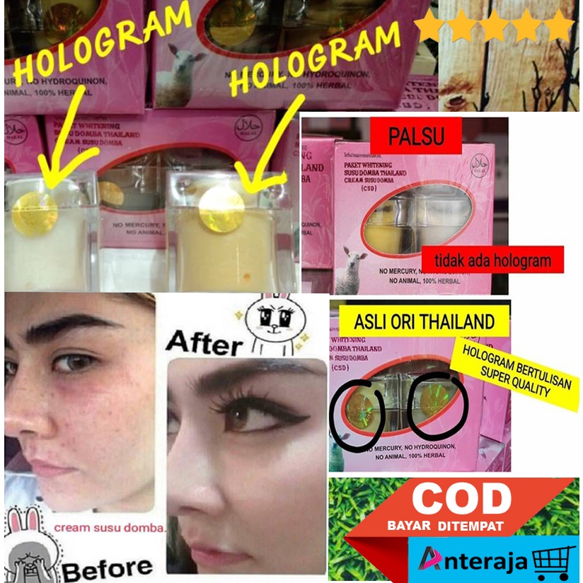 ✅BISA COD - 100% ORIGINAL CSD PAKET Cream Susu Domba Hologram, PAKET CREAM SUSU DOMBA CSD ORIGINAL 1