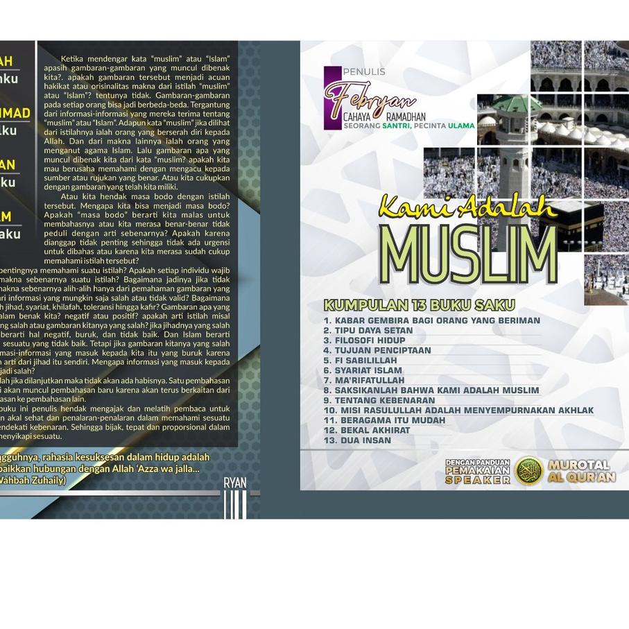 ◊ [Bundling] Speaker Murottal Al Quran Alquran + Buku Islam (Bisa Rekam & Pengeras Suara Bonus Mic) 