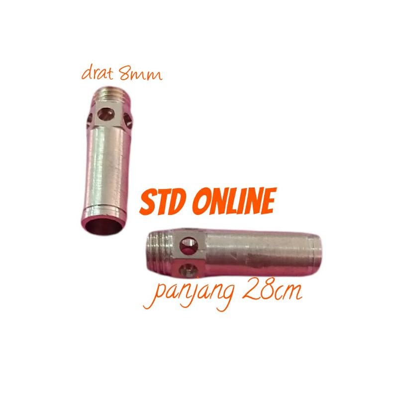 Spuyer pilot kompor gas Quantum drat 8mm