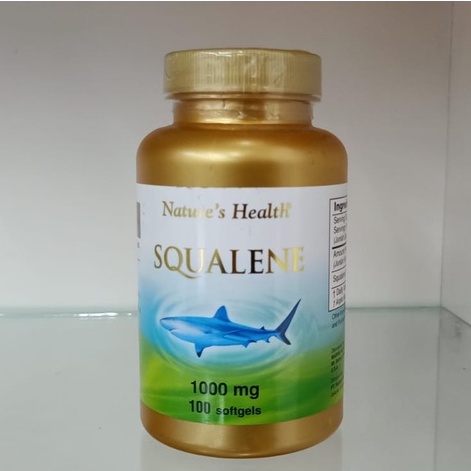NATURE'S HEALTH SQUALENE 1000MG ISI 100
