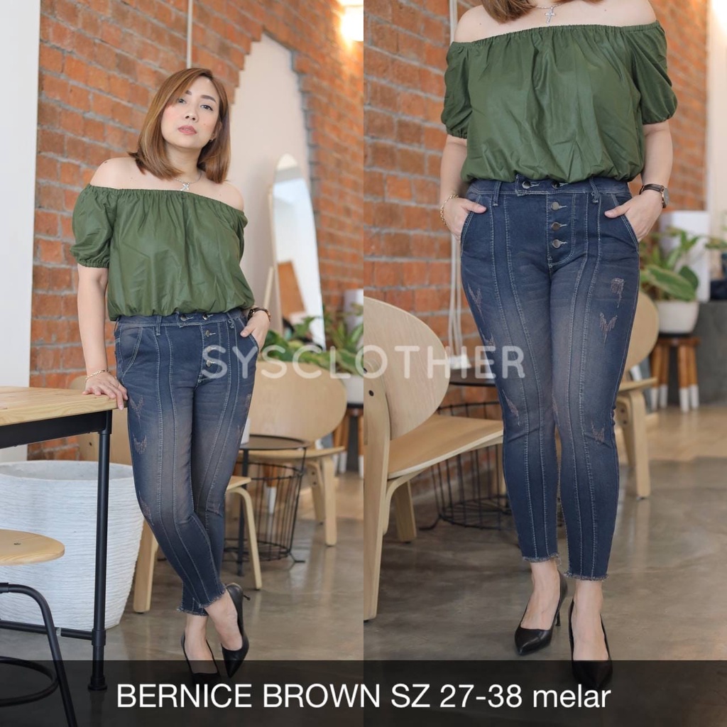 CELANA JEANS WANITA BERNICE SERIES JEANS