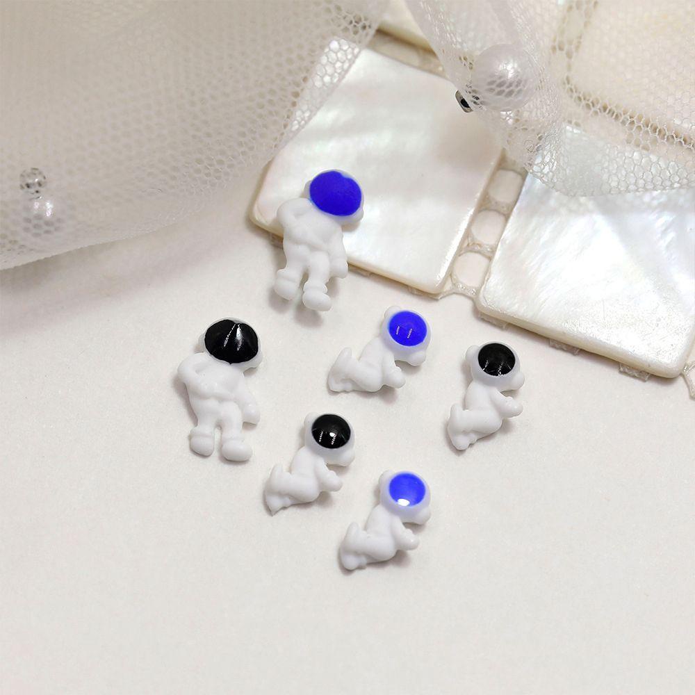 Mxbeauty Astronot Nail Art Perhiasan Childlike Spaceman INS-style DIY Ornaments