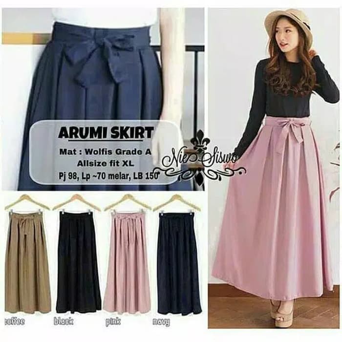 CUCI GUDANG!! JELITA SKIRT / ROK WOLVIS MAYUNG PREMIUM / ROK JELITA PUSATGROSIR_SOLO