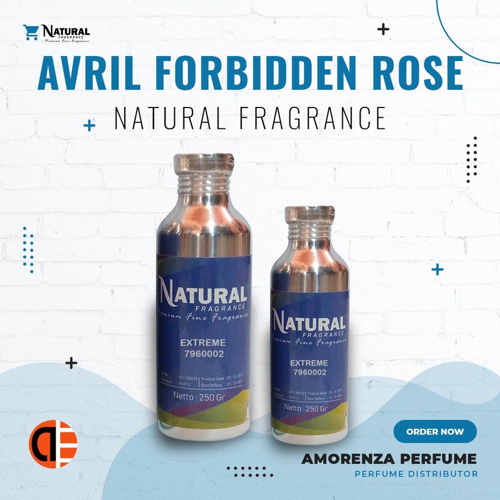 BIBIT PARFUM MURNI AVRIL F R - APRIL NATURAL FRAGRANCE 250 ML SEGEL PABRIK