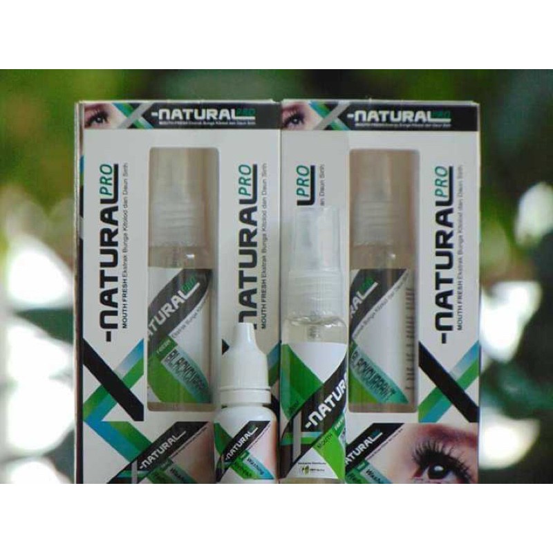 (BISA COD) tetes mata plus minus silinder X Natural Pro isi 2 btl free gelas rimbang