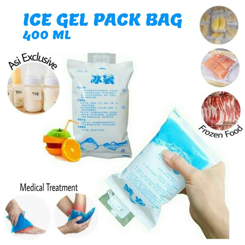 Ice Gel Ice Pack  SUPER Serbaguna Kantong Es Serbaguna Pelindung Makanan Beku