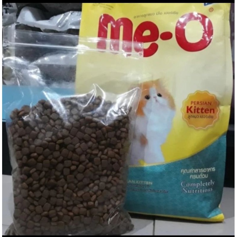 Meo Kitten Persian 500g Repack / Makanan Kucing Anti Hairball