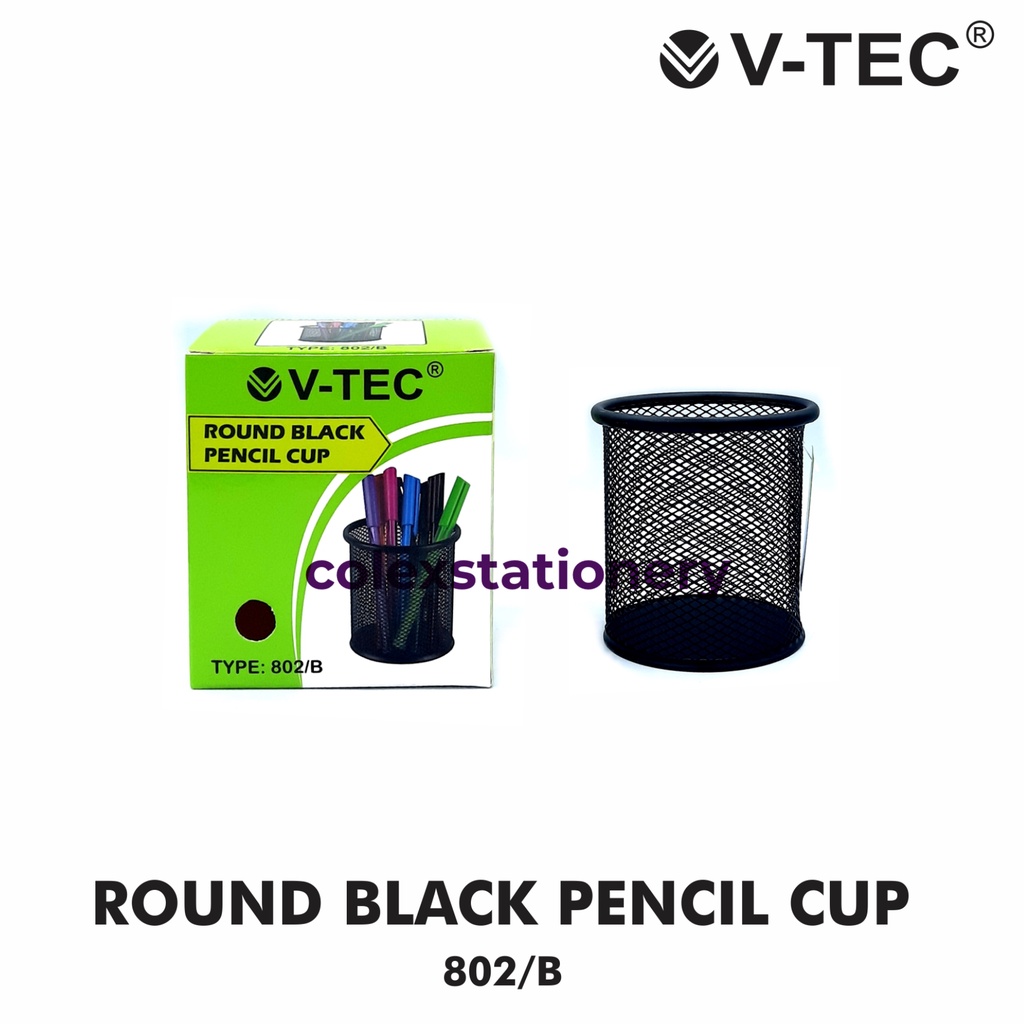

Pensil Cup / Tempat Alat tulis Bulat Type 802/B Vtec