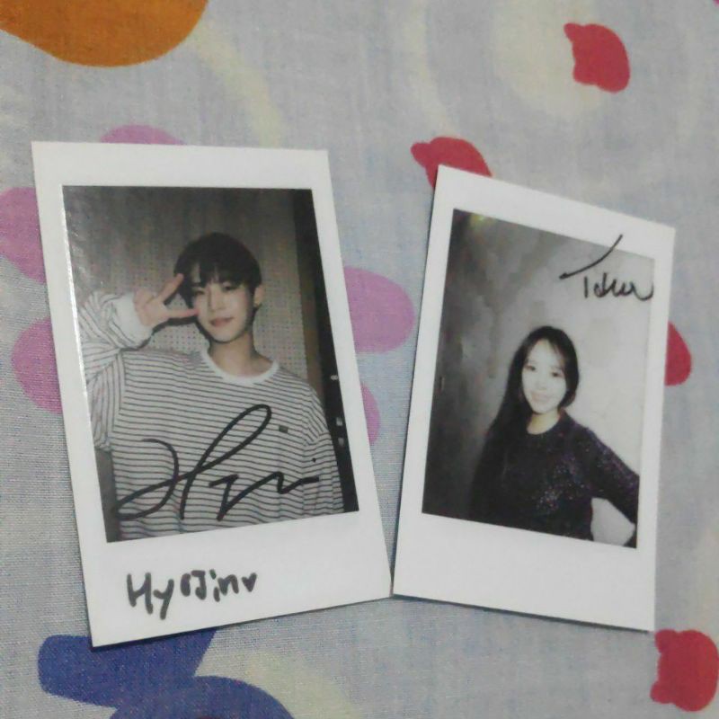 Polaroid True Beauty Hyojin ONF Sunjae