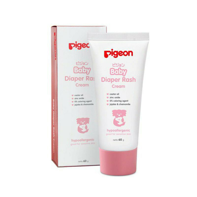 Pigeon Baby Cream Diaper Rash 60gr - Pigeon Krim Ruam Popok Bayi 60gr