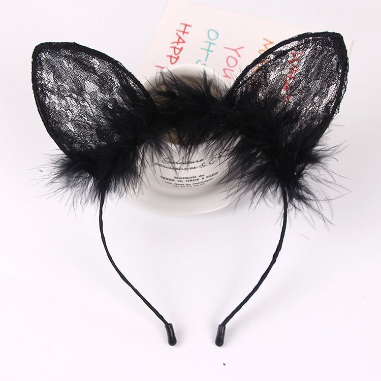 L25 aksesoris rambut / bando kelinci / bando kucing / bando telinga