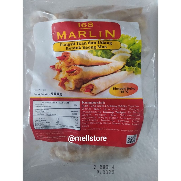 Keong Mas Marlin 168 (Kemasan Baru)