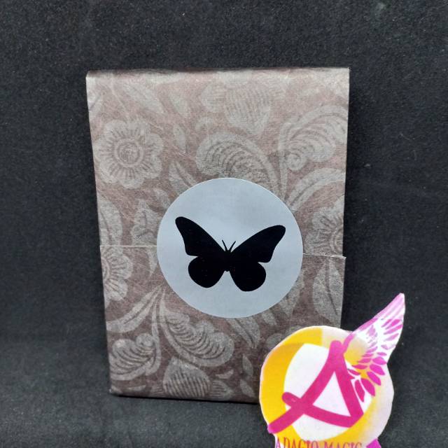 Butterfly Red playing cards + bonus deck