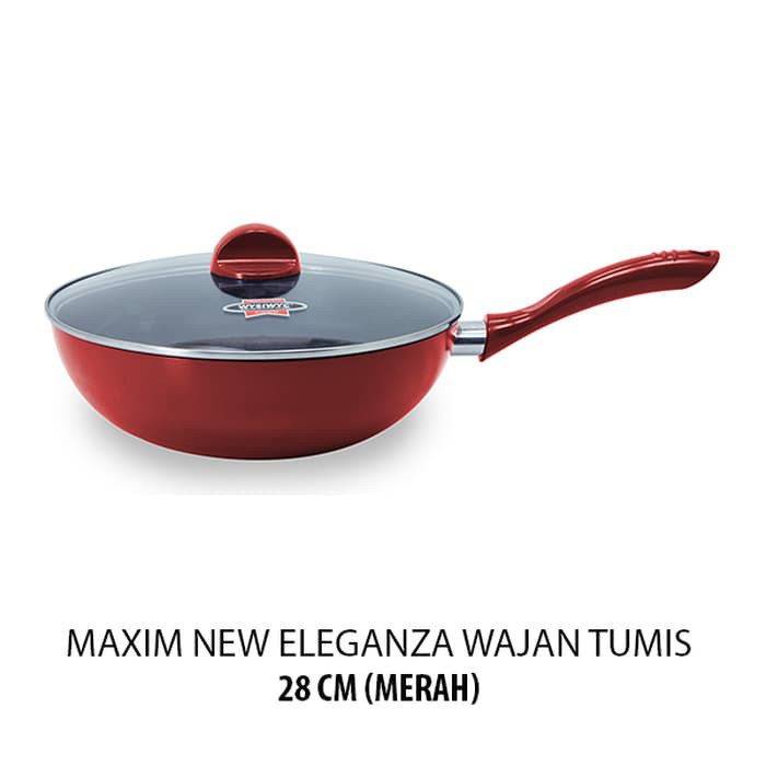 Maxim New Eleganza Stirfry Teflon 28cm
