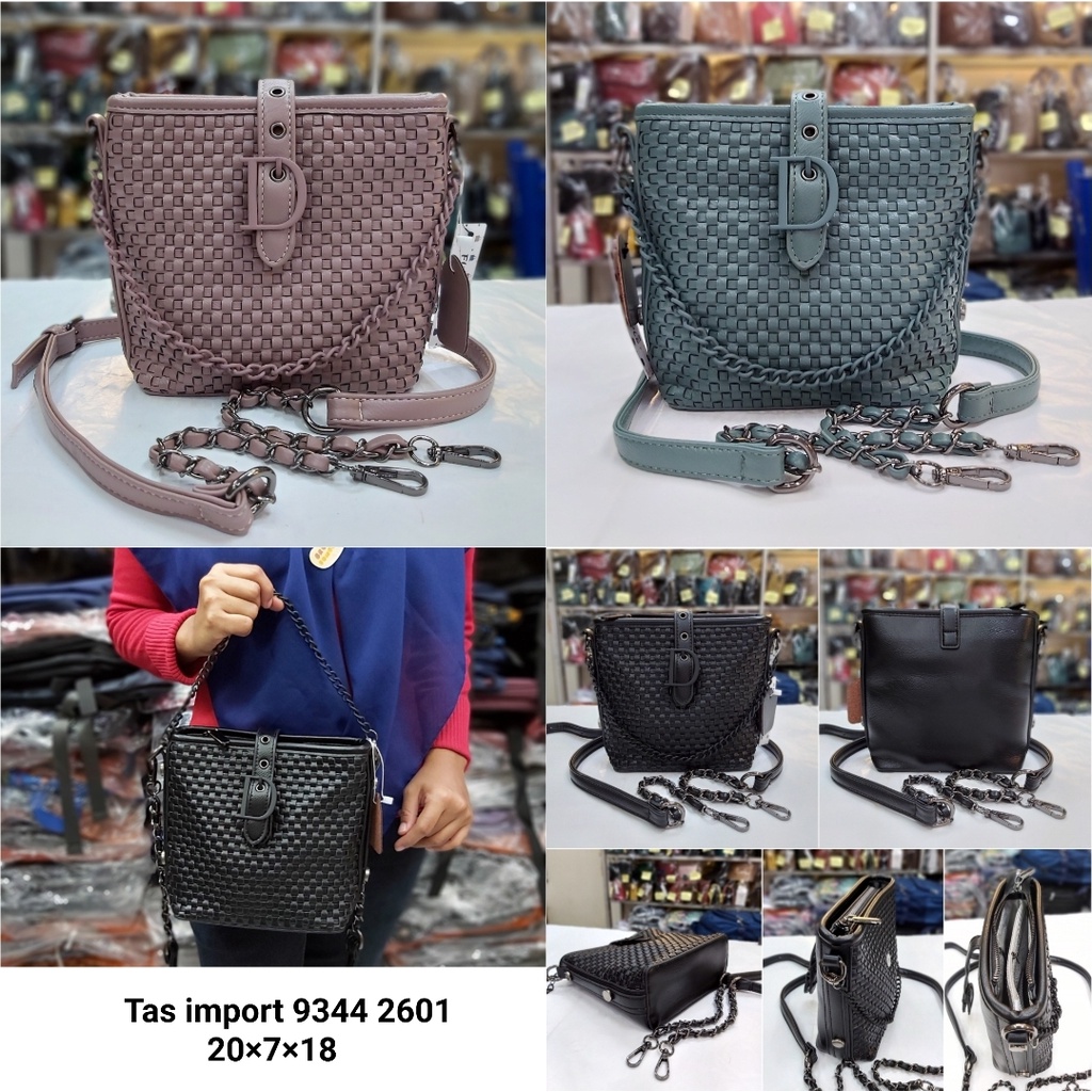 Tas import fashion multifungsi wanita