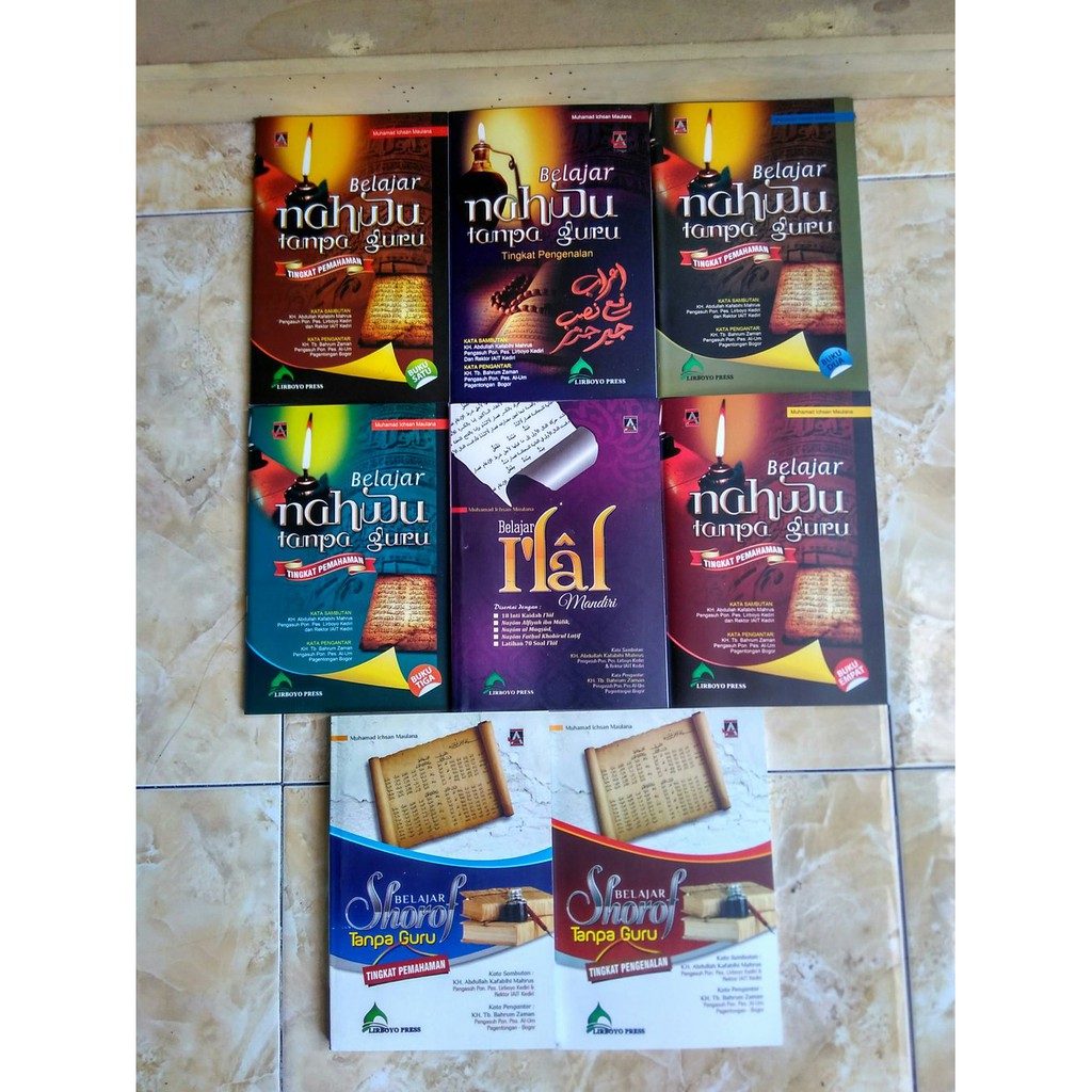 BISA RICUES ASLI SUPER HEMAT BelAJAR NAHWU SHOROF ILAL TANPA GURU TINGKAT PENGENALAN DAN PEMAHAMAN