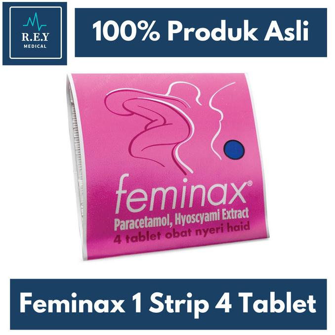 

Feminax 1 Strip Isi 4 Tablet Original