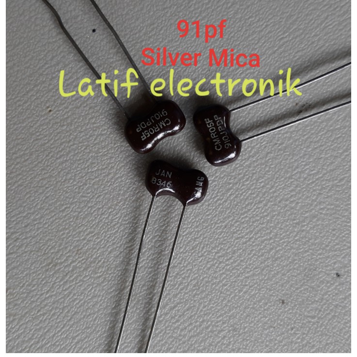 Capasitor Silver Mica 91pF 500V
