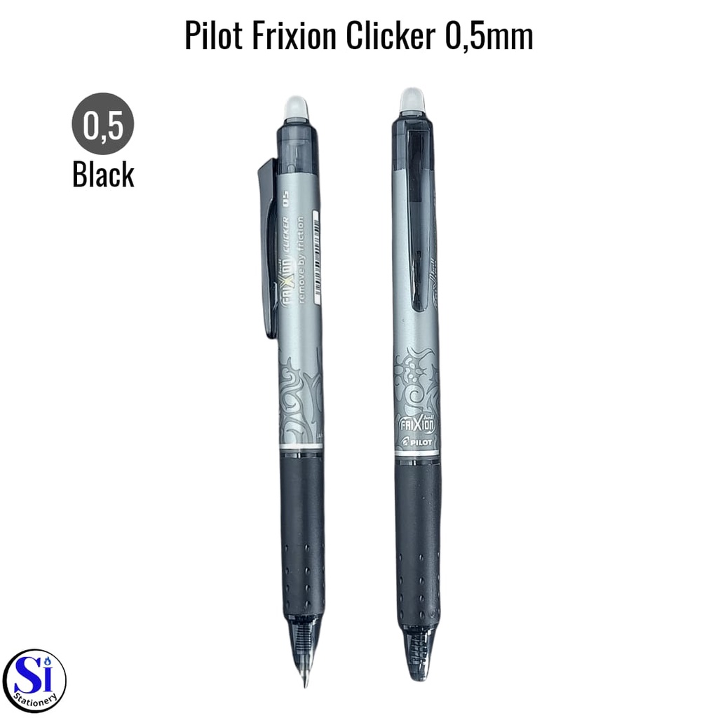 

Pulpen Pilot Frixion Clicker 0.5mm , 0.7mm/Pulpen Bisa dihapus Frixion Cetrek