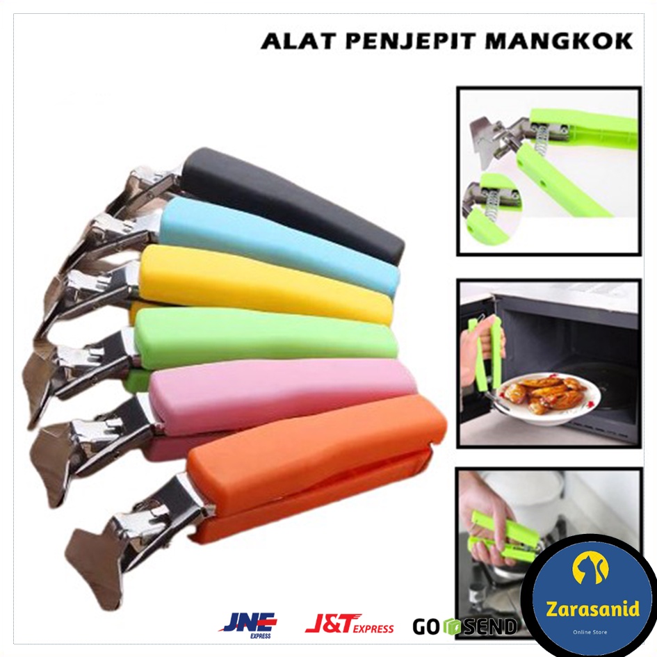 Penjepit Panci Mangkok Piring Anti Panas Alat Penjepit Makanan Panas