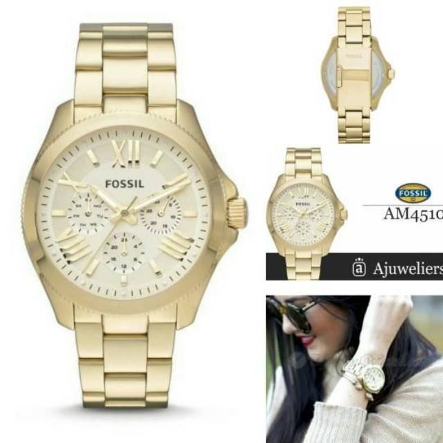 

1.100rb (d 4,1cm) Fossil AM4520 Original incl box n manual book.jpg