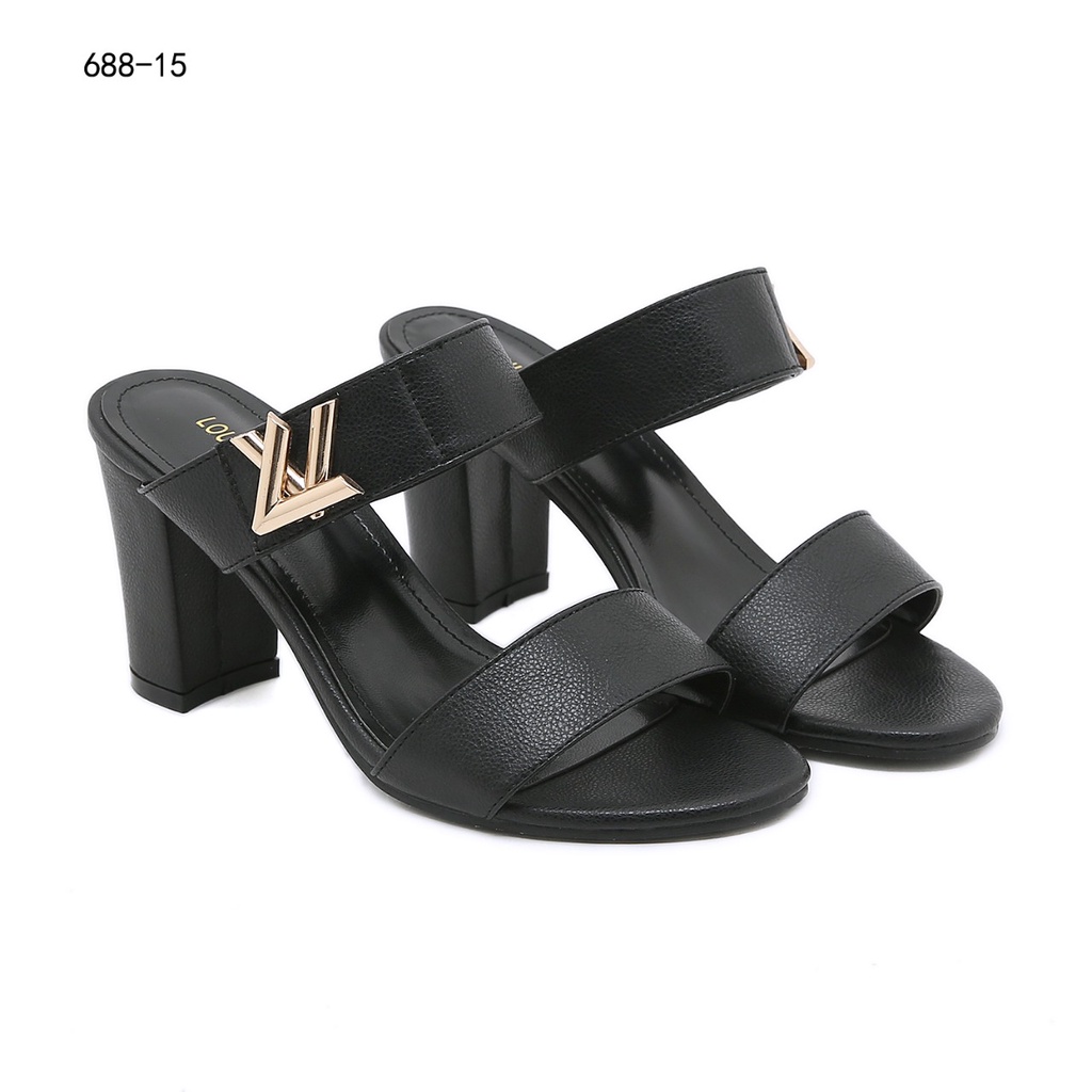 Block Heels Sandals #688-15