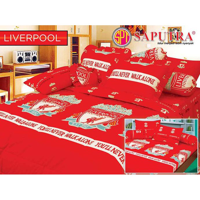 Sprei Saputra 180 x 200 Liverpool