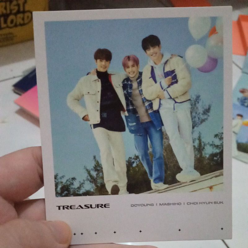 POLAROID UNIT DOYOUNG MASHIHO CHOI HYUNSUK TREASURE EFFECT