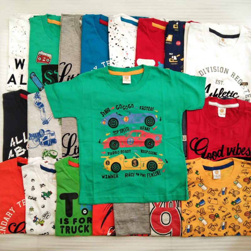 Kaos Anak Laki laki Little M / Little M Kaos Anak Laki laki