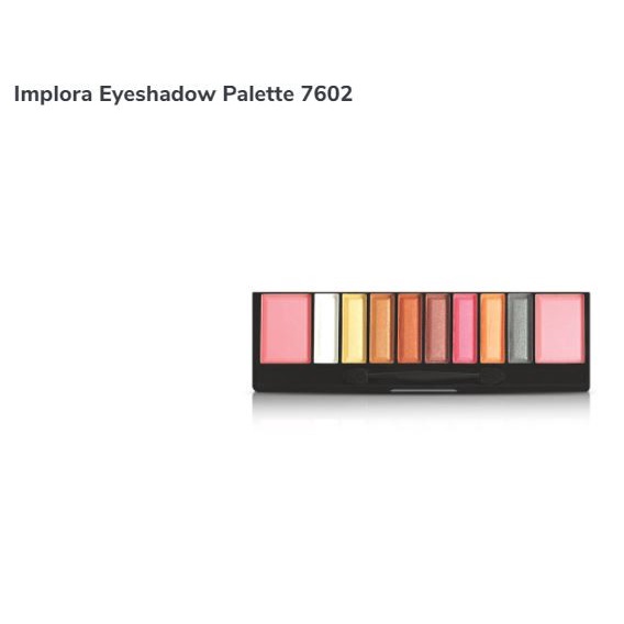 IMPLORA EYESHADOW &amp; BLUSH ON - MAKE UP KIT PALETTE KECANTIKAN WAJAH WANITA BEAUTY TOOLS SERBAGUNA