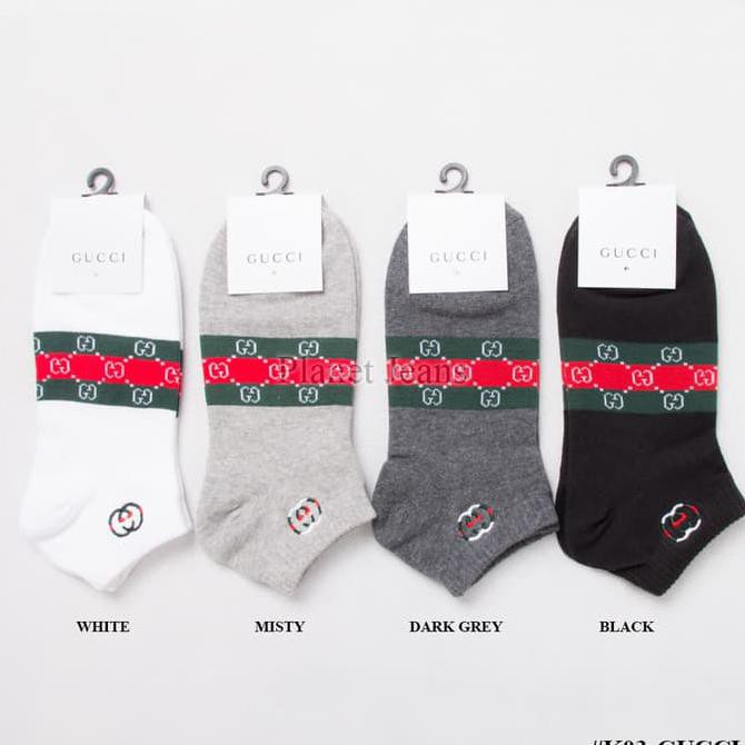 V0GB KAOS KAKI PENDEK GUCCI / KAUS CASUAL SEMATA KAKI PRIA & WANITA W10K