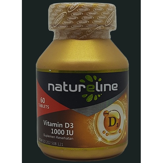 Jual Natureline Vitamin D3 1000 IU Shopee Indonesia